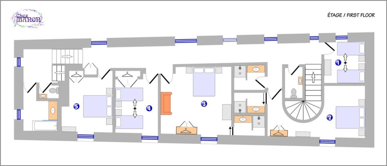 Chez Manon Villa Апт Екстериор снимка